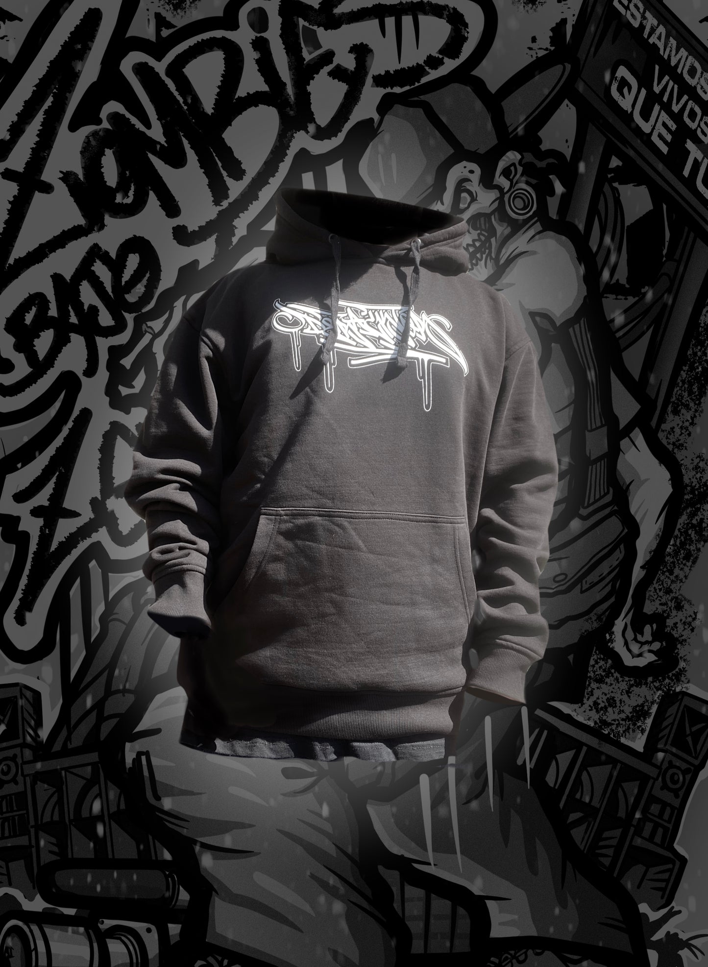3 Sudadera ZOMBIES bajo ZERO