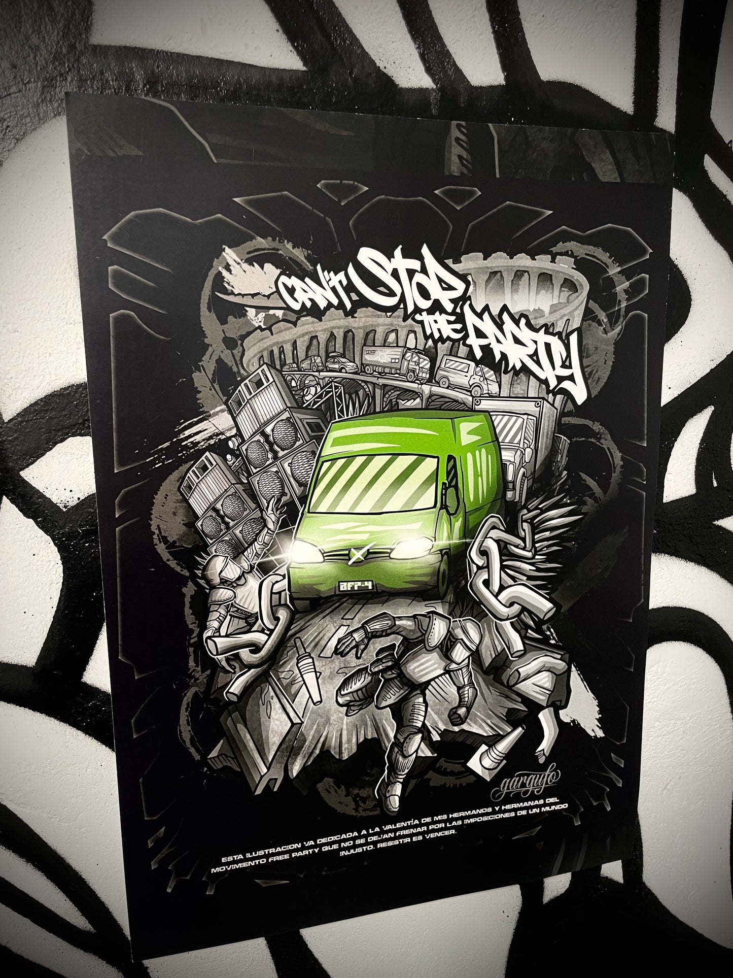 Lamina CANT STOP THE PARTY