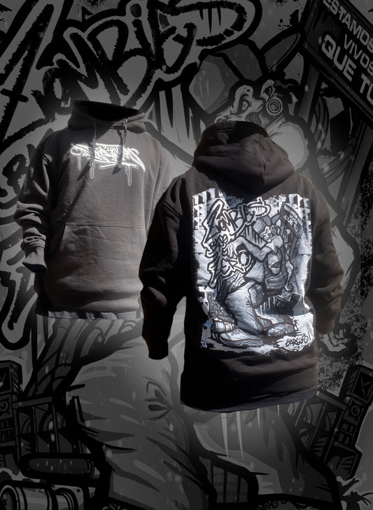 3 Sudadera ZOMBIES bajo ZERO