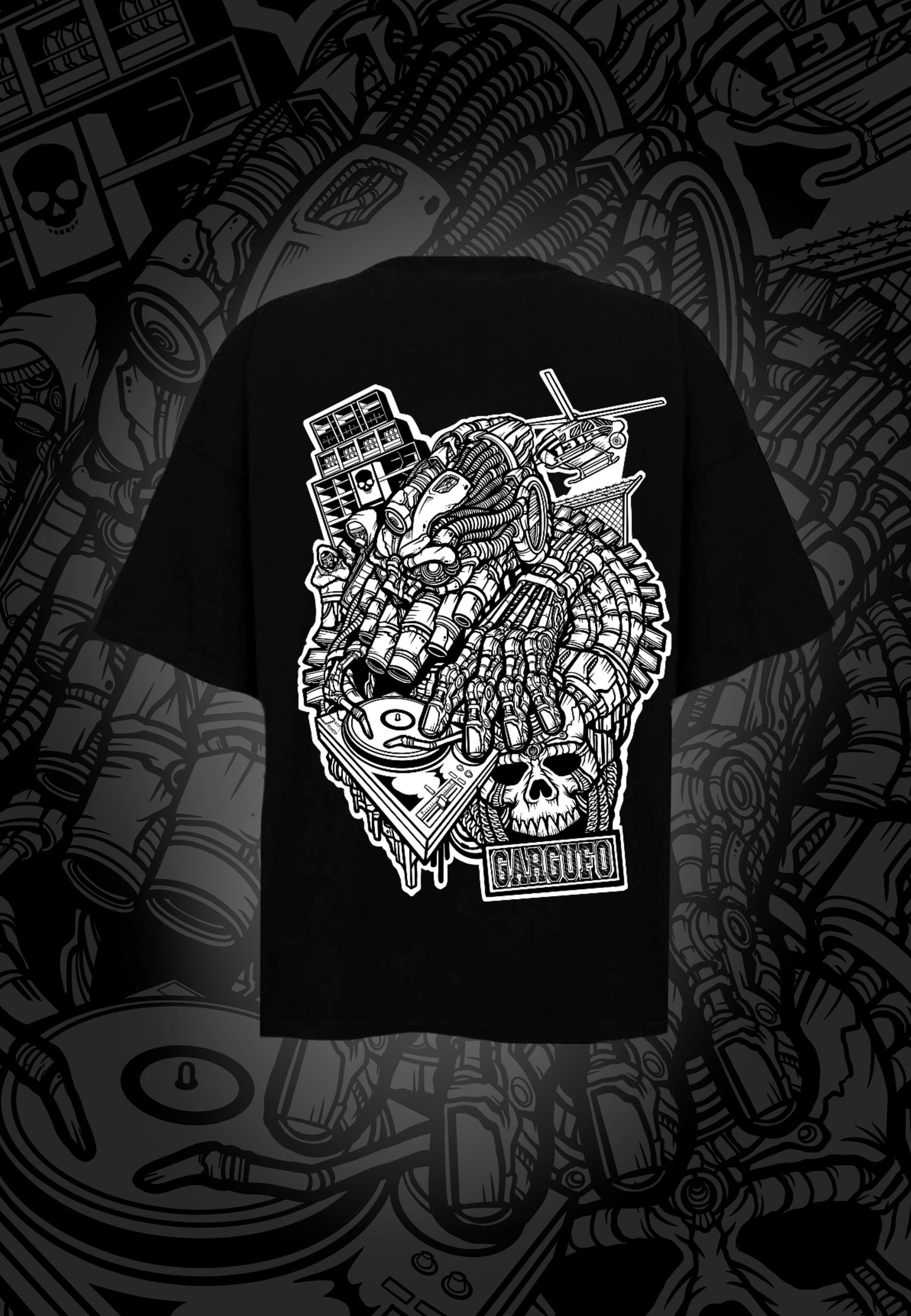 4 Camiseta GARGUFO/DETRACKTOR