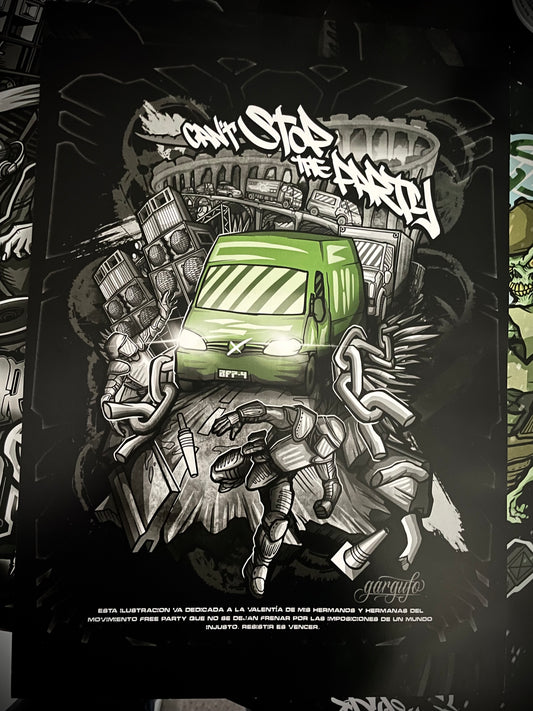 Lamina CANT STOP THE PARTY